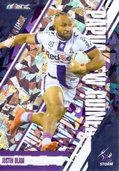 2024 NRL Traders Titanium - World In League Priority #WLP24 Justin Olam Front